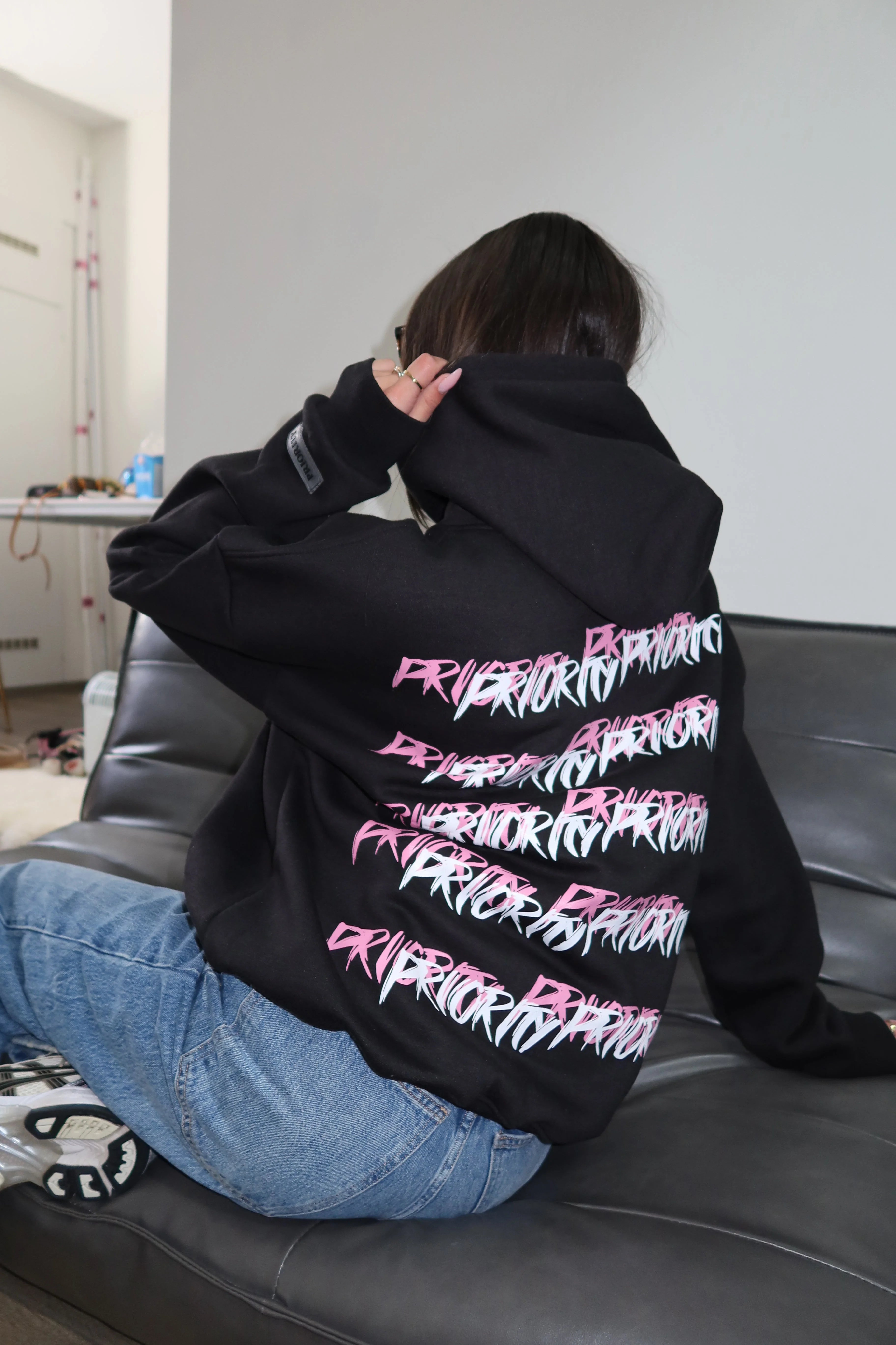 Priority Painted Hoodie