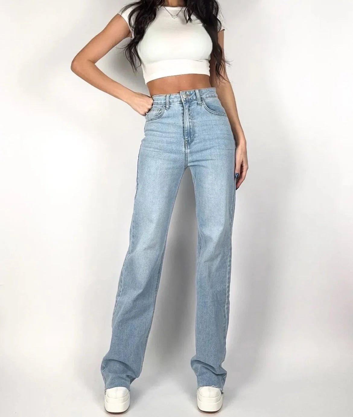 Lana -  Wide Leg Tall Jeans