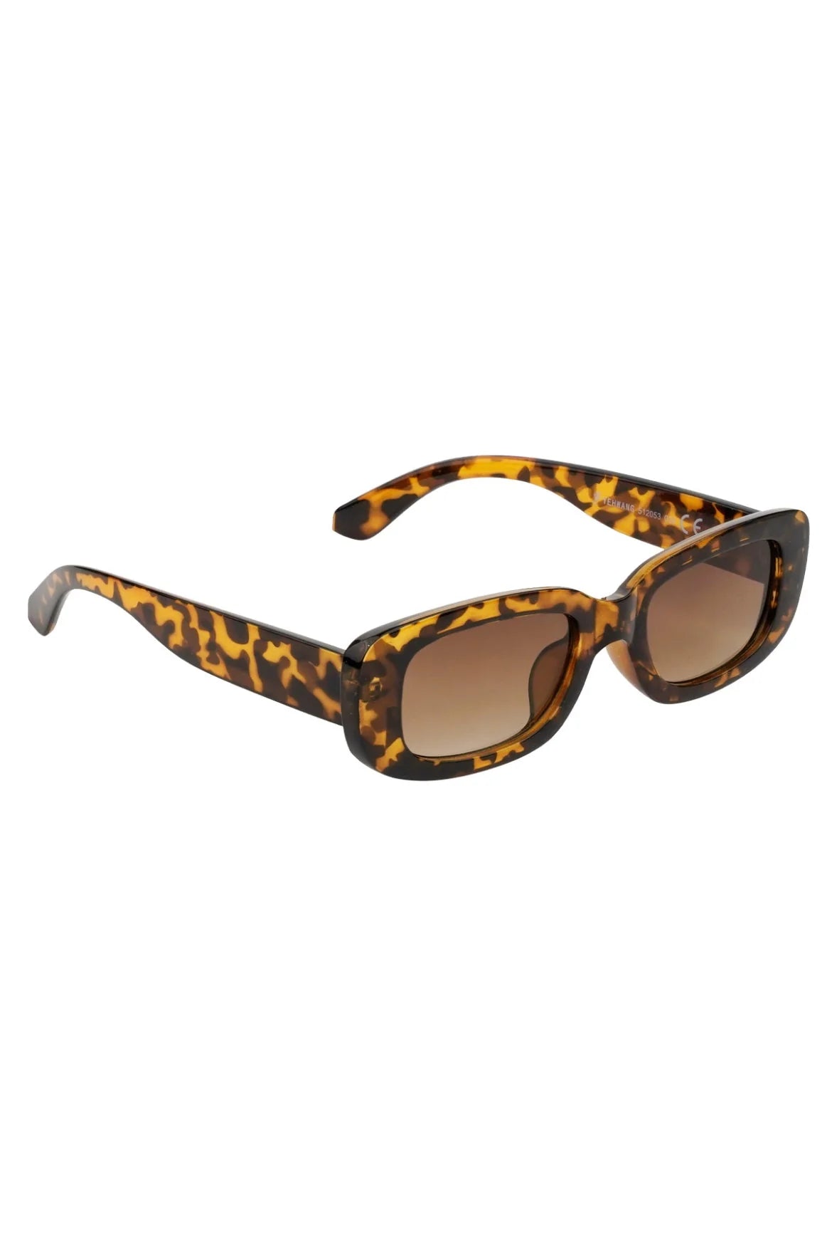 Simple retro brown sunglasses